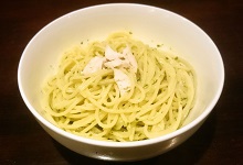 冷製バジルパスタ